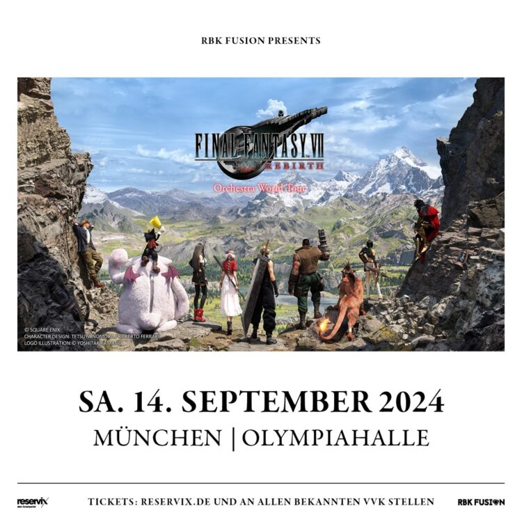 FINAL FANTASY VII REBIRTH Orchestra World Tour 14.9. Olympiahalle
