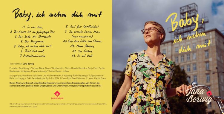 JANA BERWIG: BABY, ICH NEHM DICH MIT
