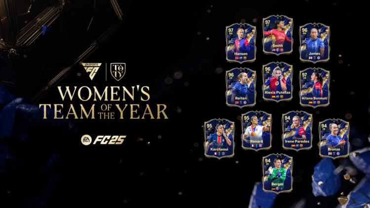 EA SPORTS FC 25 feiert das Team of the Year der Frauen und Männer