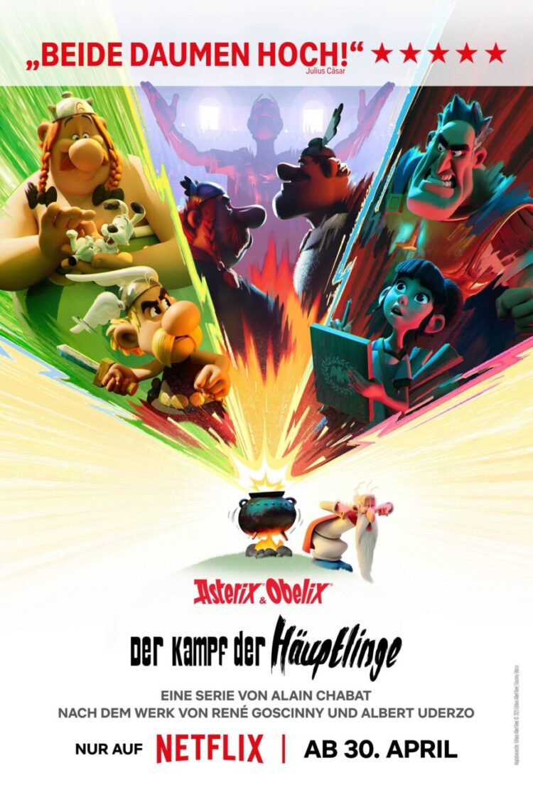 Asterix & Obelix: Der Kampf der Häuptlinge ab 30. April nur auf Netflix!