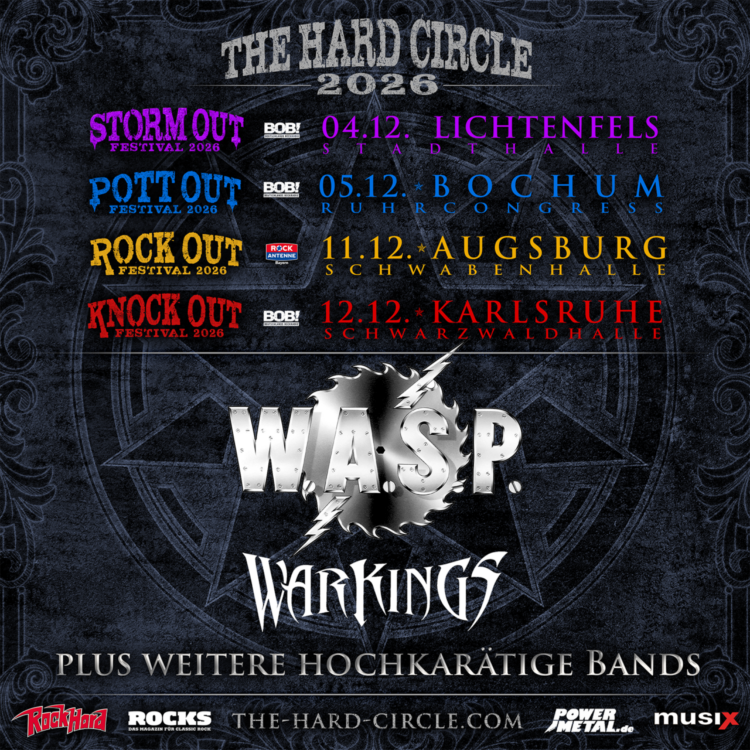 THE HARD CIRCLE FESTIVALS 2026 ERWEITERN LINE-UP: WARKINGS NEU BESTÄTIGT