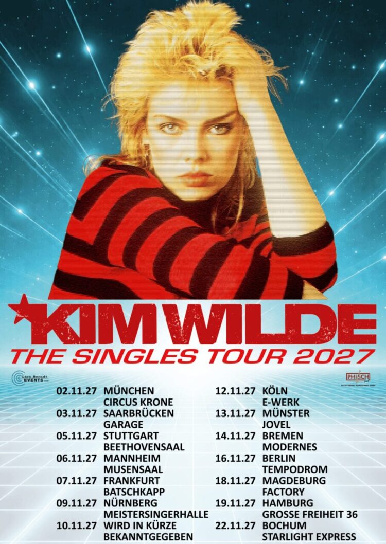 KIM WILDE live im nächsten Jahr