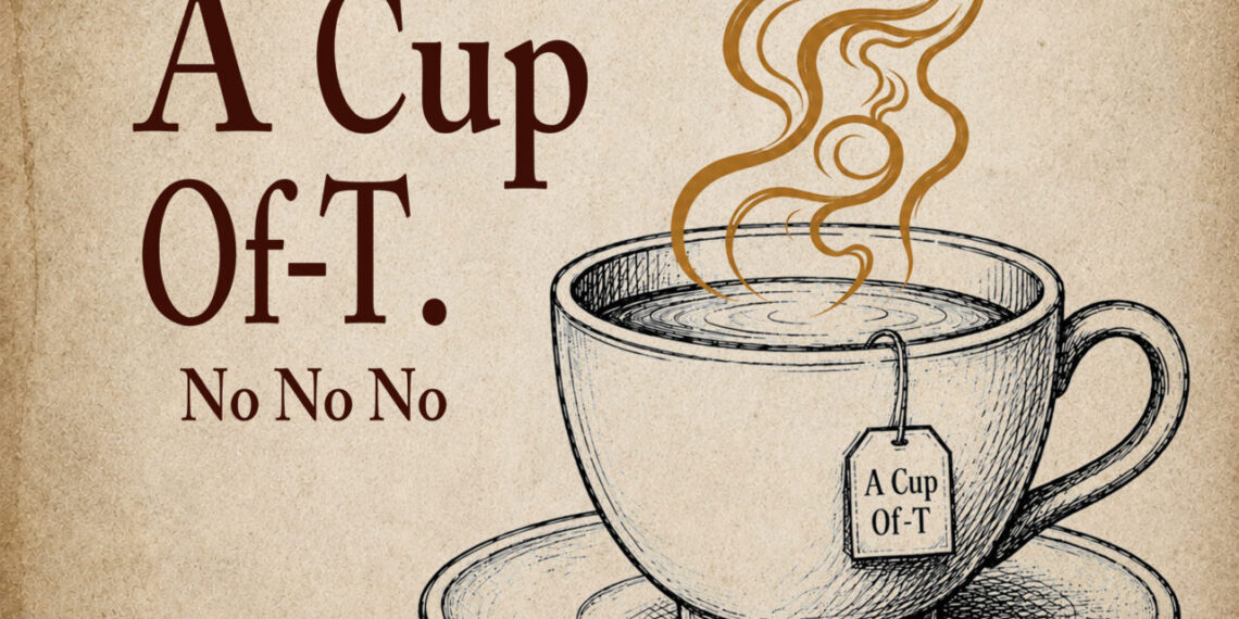 A CUP OF TEA: NO, NO, NO