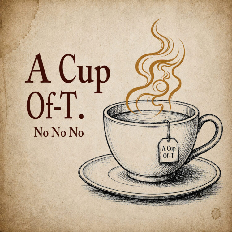 A CUP OF TEA: NO, NO, NO