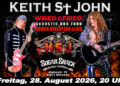 Keith St John am 28.8. im Sugar Shack in München