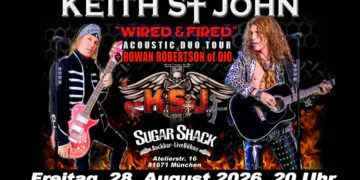 Keith St John am 28.8. im Sugar Shack in München