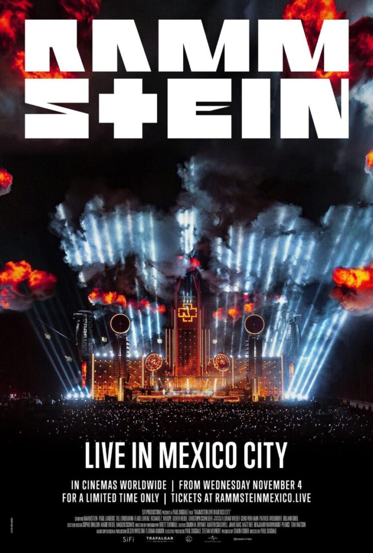 KÜNDIGEN MIT „LIVE IN MEXICO CITY“ KONZERTFILM UND LIVEALBUM AN