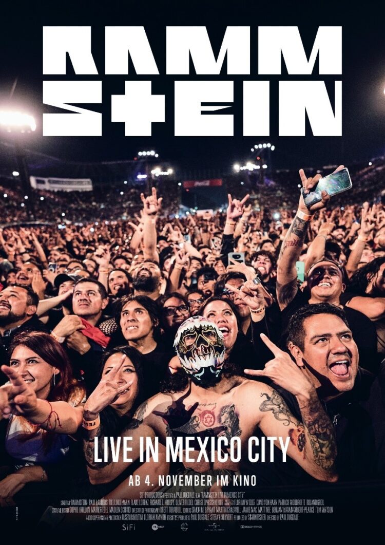 RAMMSTEIN – LIVE IN MEXICO CITY: ERFOLGREICHER START DES WELTWEITEN KINOVORVERKAUFS